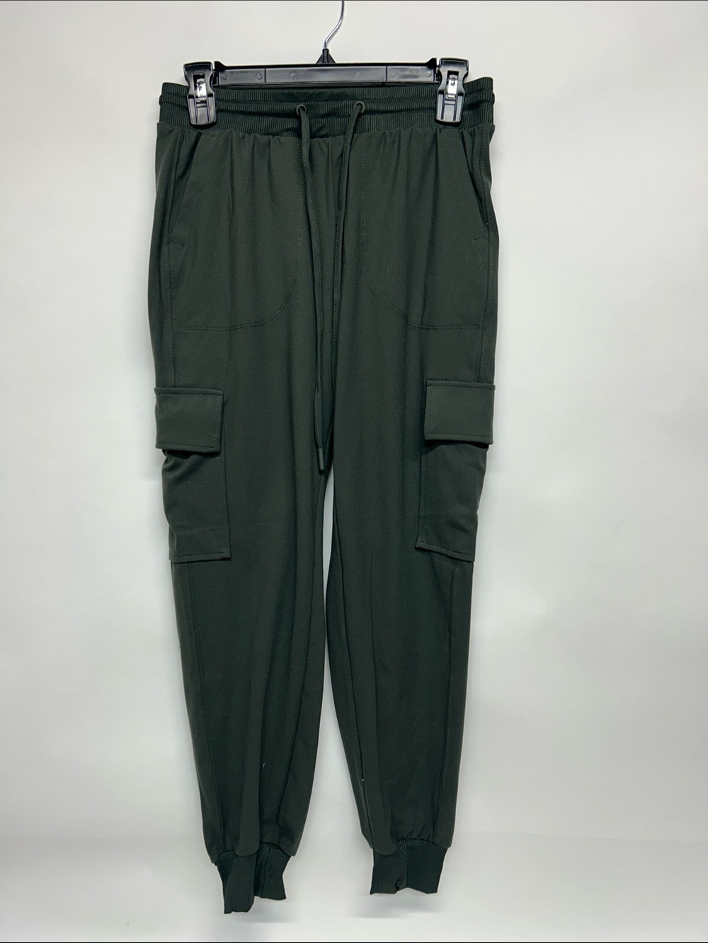 Rachel Zoe Olive Green joggers, cargo pockets - Small